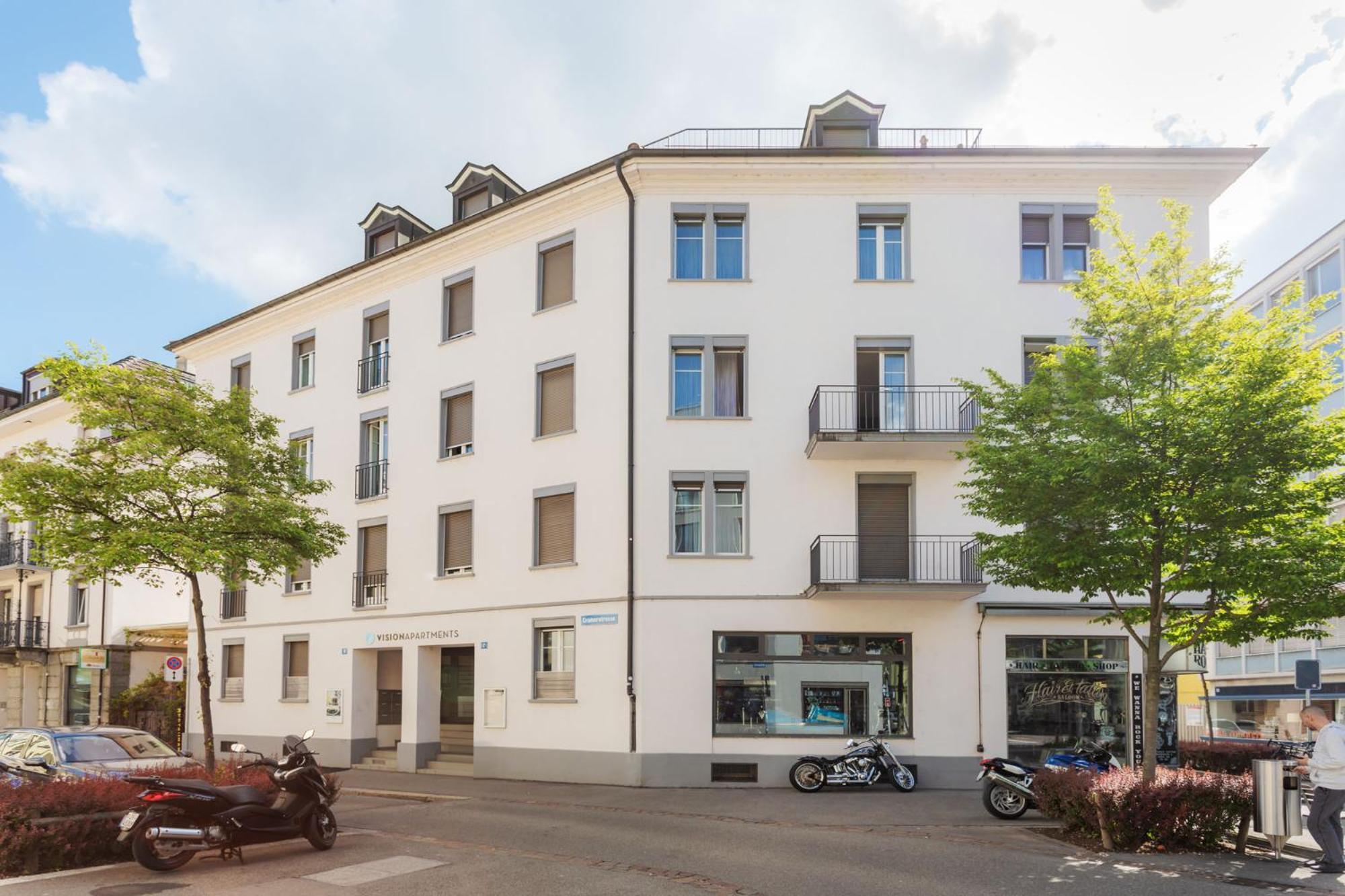 Visionapartments Cramerstrasse 8-12 - Contactless Check-In زيورخ المظهر الخارجي الصورة